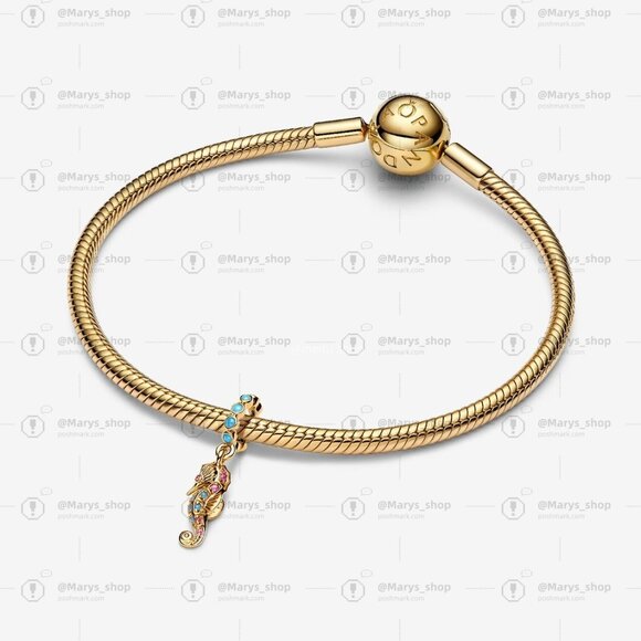 Pandora Seahorse Dangle Charm - Picture 3 of 6